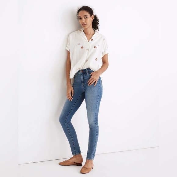 Madewell 10" High-Rise Roadtripper Authentic Jeans Vinton Wash Women’s Size 29 - Picture 1 of 11